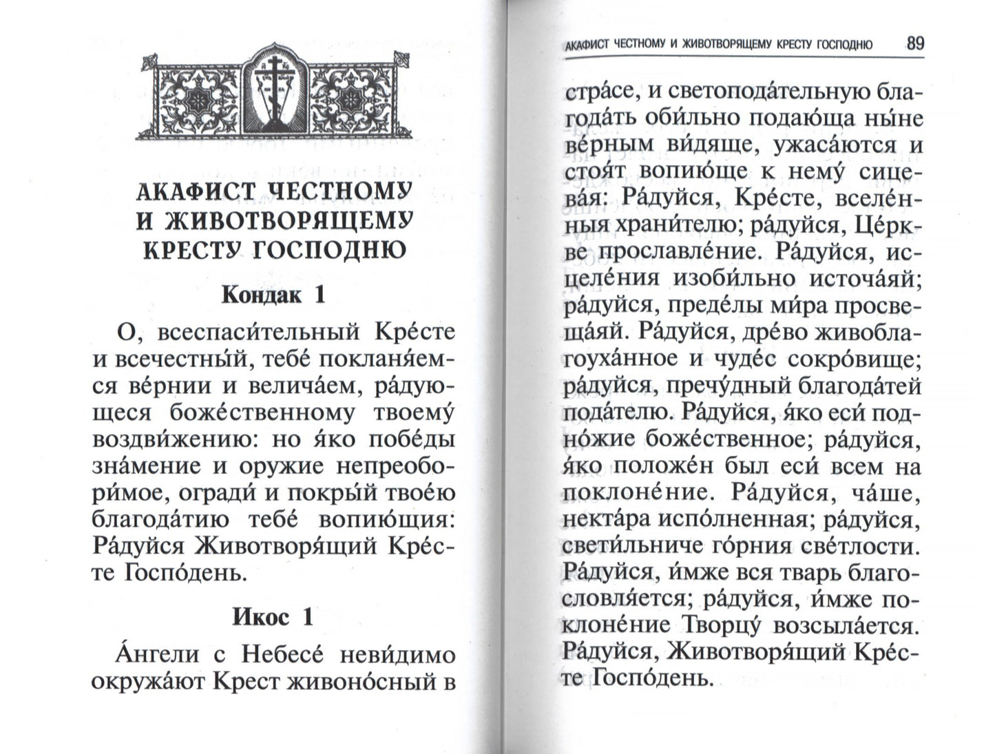 Акафисты, читаемые в болезнях, скорбях и особых нуждах