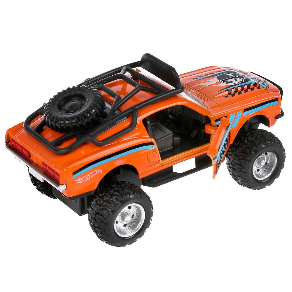 FY628-1 304277 Machine en métal noir hotwheels, 12,5 cm, double, iner, cor. Parc technologique