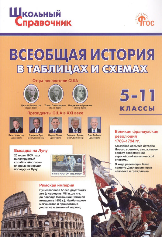 ШСп Всеобщая история в таблицах и схемах. 5–11 кл. НОВЫЙ ФГОС