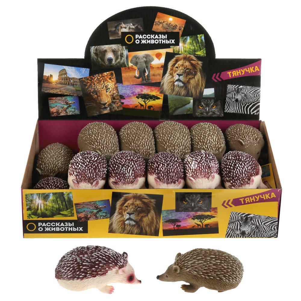 Игрушка пластизоль тянучка игрушка пластизоль тянучка играем вместе еж 9,5см 2 асс., 36шт/дисплей Иг