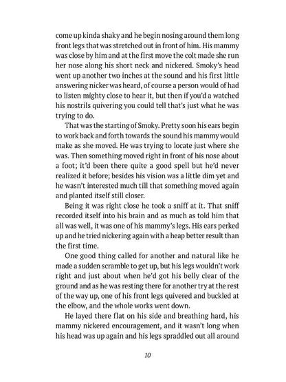 Smoky le cheval de vache : на англ.яз