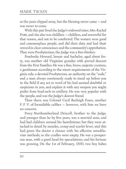 La tragédie de Pudd'nhead Wilson = Простофиля Вильсон: на англ.яз