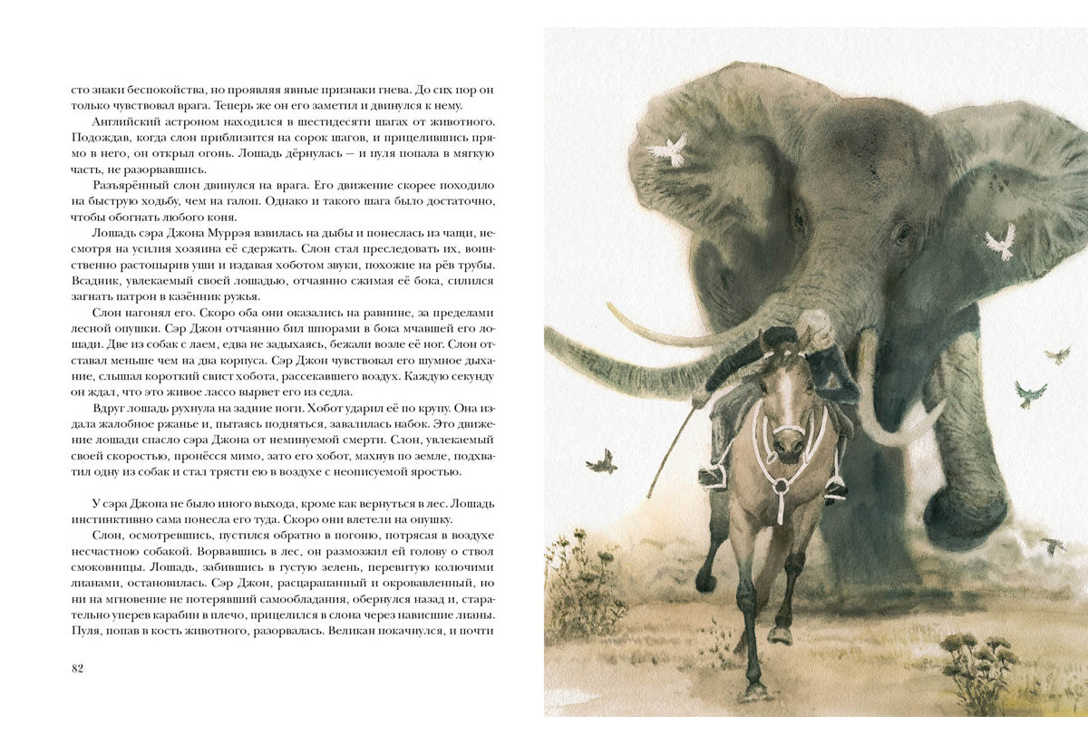 Приключения троих русских и троих англичан в Южной Африке : [роман] / Ж. Vern ; par. en France. ; commentaire. В. P. Ерашова ; IL. О. H. Пахомова. —M. : Нигма, 2020. — 224 с. : IL. — (Страна приключений).