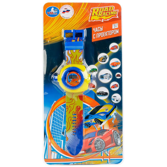 ЧАСЫ "УМКА" "РАЛЛИ" С ПРОЕКЦИЕЙ, ЦВЕТ В АССОРТ. 2789-B НА БЛИСТЕРЕ 4*29*14СМ в кор.2*144шт