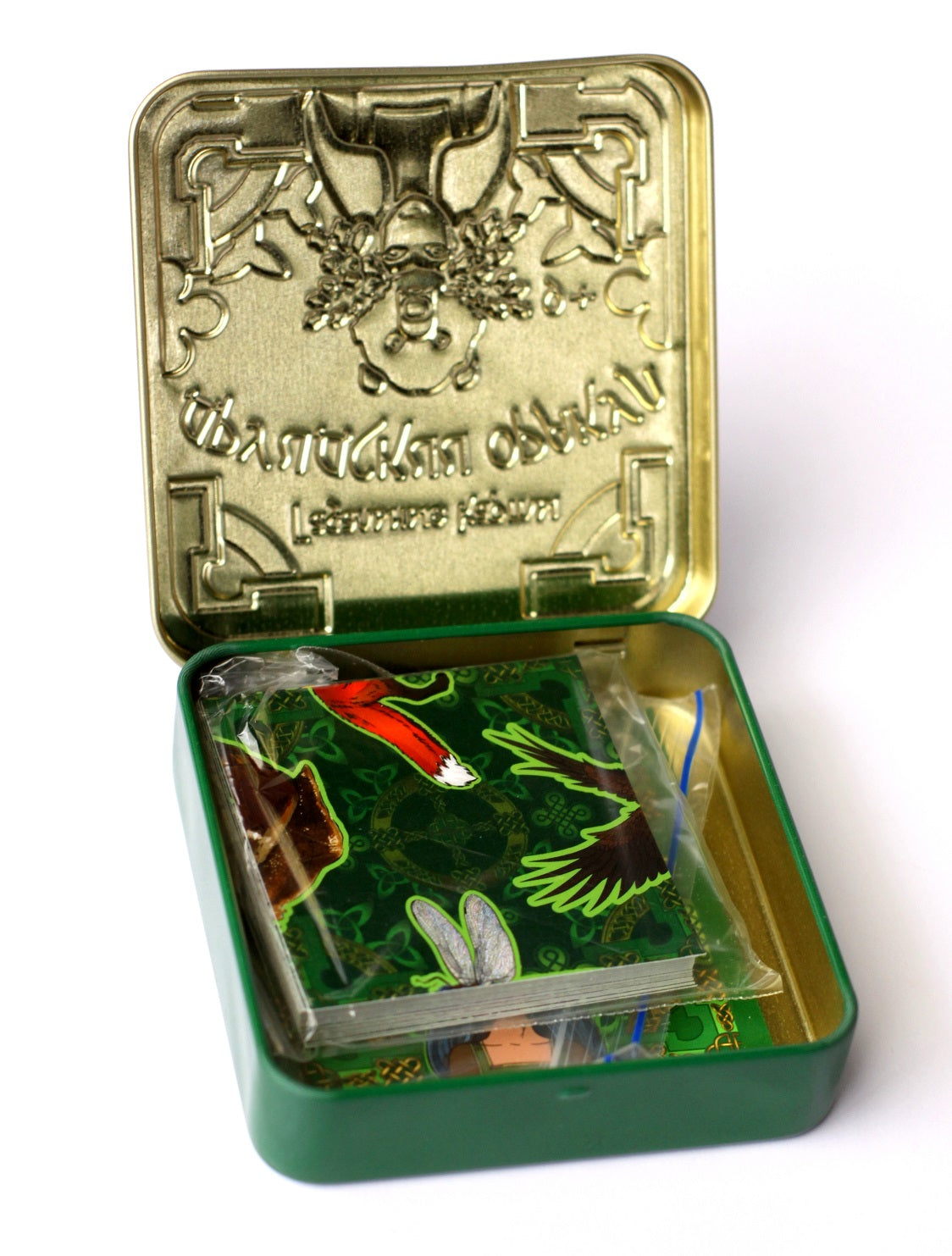 Настольная игра "Гадальные карты. Друидский оракул" (жестяная коробочка)