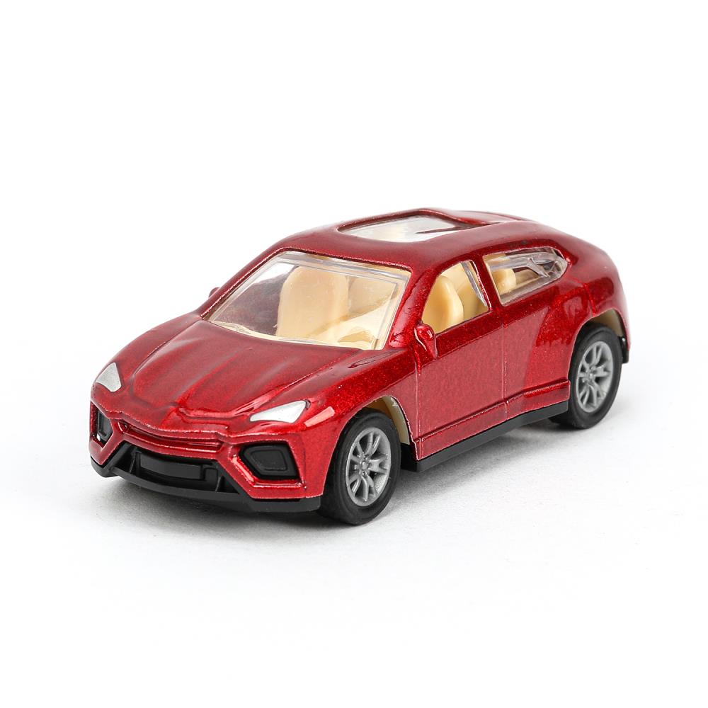 Машина металл lamborghini urus, размер 7,5 см, инерция, блистер - в кор.2*288шт