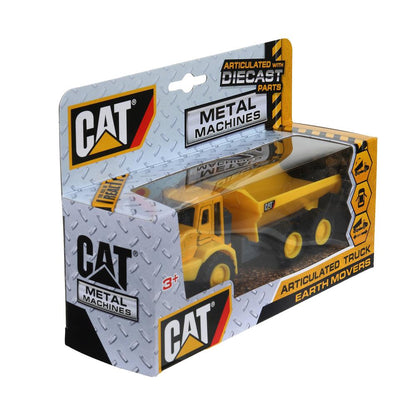Машина металл caterpillar КАРЬЕРНЫЙ САМОСВАЛ, 15 см, дверь, инерция Технопарк в кор.2*24шт