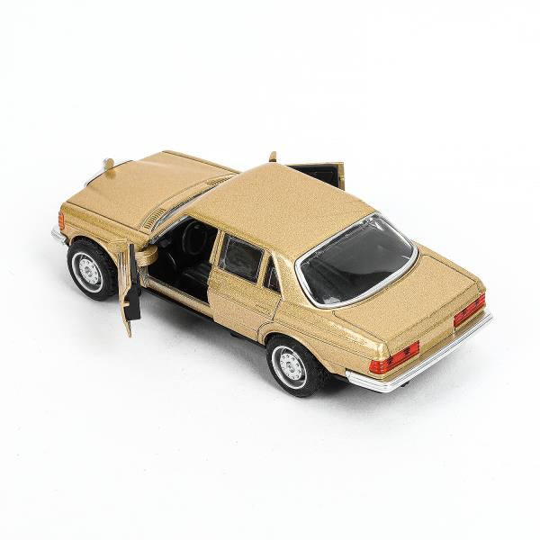 Modèle métallique MERCEDES-BENZ w116 12,5 cm, double parc technologique, couleur 2x120 pouces