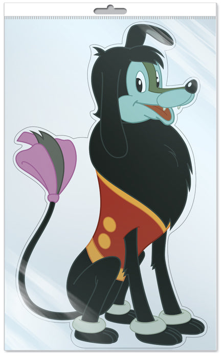 *Ф2-12611-П ПЛАКАТ ВЫРУБНОЙ А3 В ПАКЕТЕ. Артемон из мультфильма Золотой ключик (с блестками в индивидивидуальной упаковке с европодвесом и клеевым клапаном)