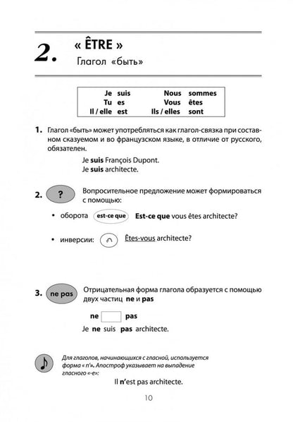 Голотвина. Грамматика французского языка в схемах и упражнениях.