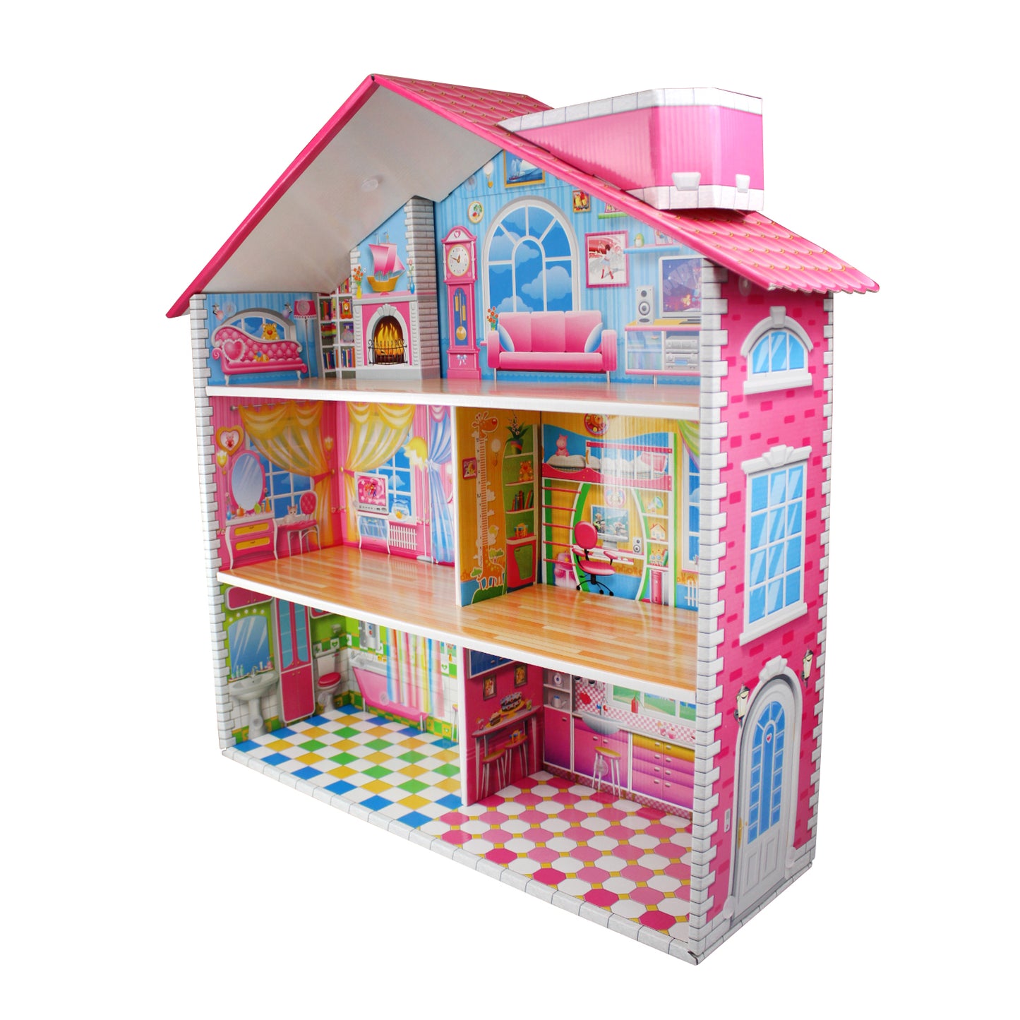 Кукольный домик быстрой сборки. Dream House. "Усадьба"