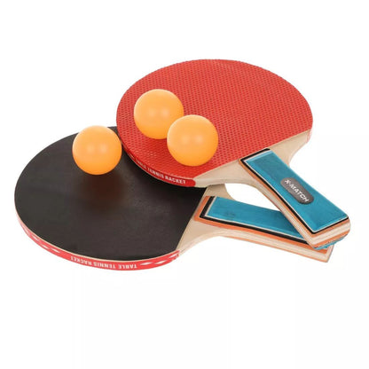 Набор для наст.тенниса, комплектность: 2 ракетки 8 мм., 3 шарика