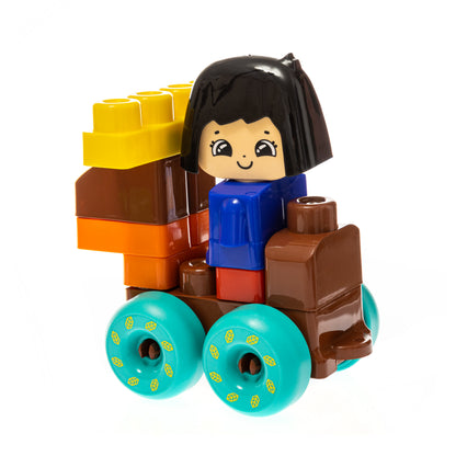 Конструктор пластиковый Север 21 деталей Baby Blocks