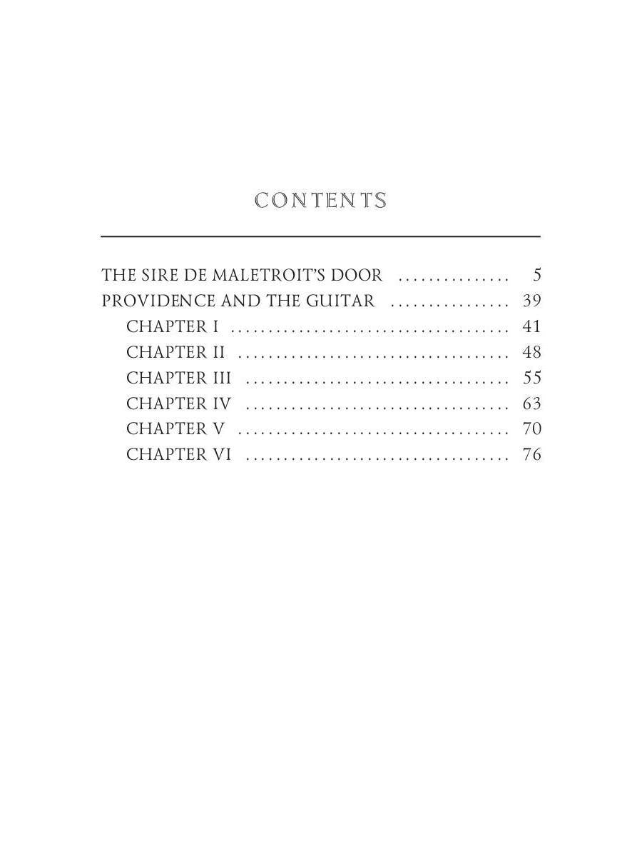 The Sire de Maletroit's Door and Providence and the Guitar = Дверь сира де Малетруа И Провидение и гитара: на англ.яз. Stevenson R.L.