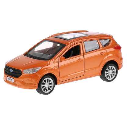 ТМ Технопарк. Машина металл "FORD KUGA" 12см, открыв. двери, инерц., ЗОЛОТОЙ в кор. в кор.2*36шт