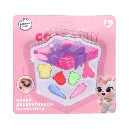 Косметика ДЛЯ ДЕВОЧЕК тени для век, аппликатор МИЛАЯ ЛЕДИ в кор.4*216шт