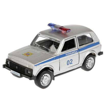 Machine en métal LAДА 4х4, politique 9 cm, inerte, ouverte. двери 6400B en Russie. cor. Parc technologique dans le cor.2*72шт