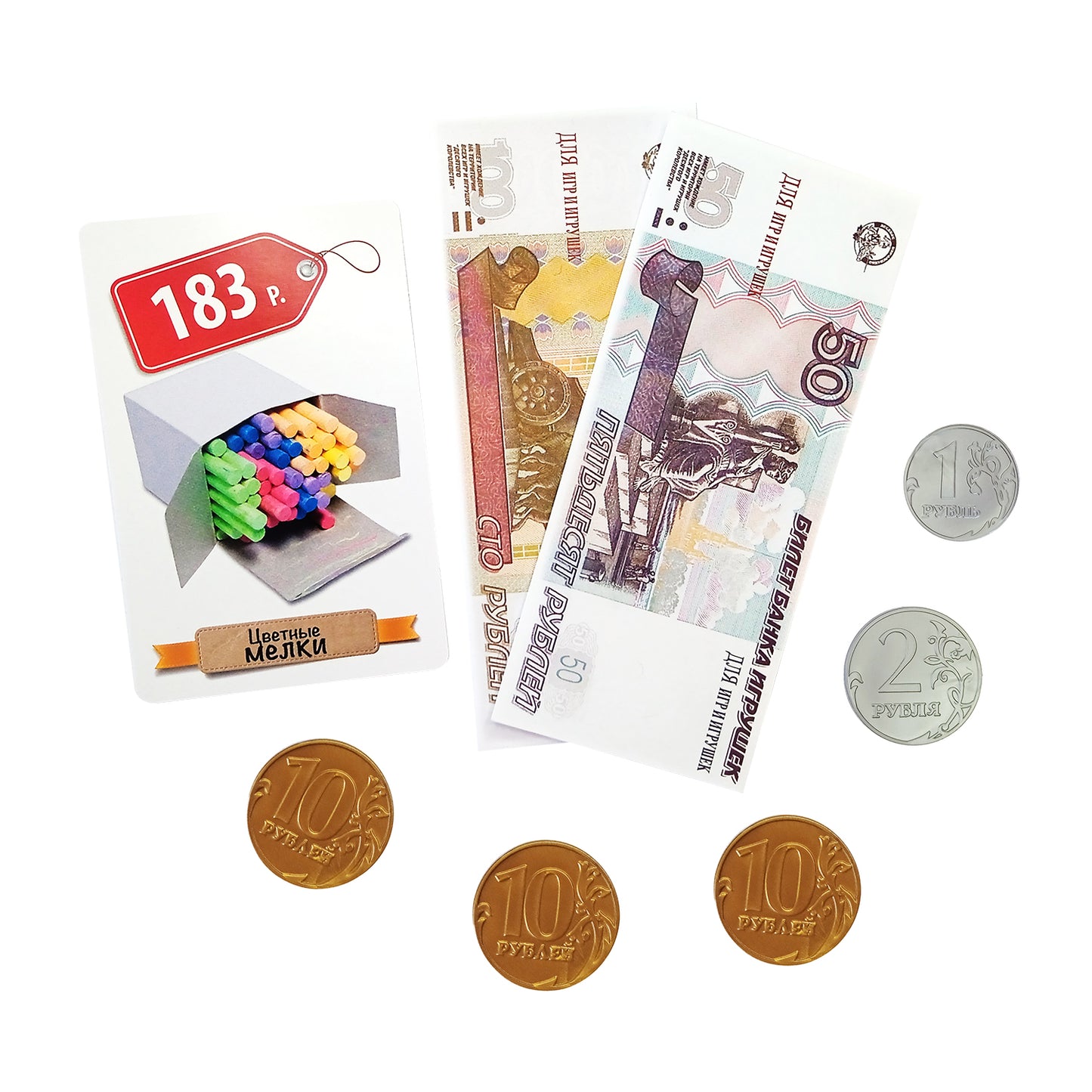 Игра настольная в жестяной коробочке "Денежка. Без сдачи" (жестяная коробочка)