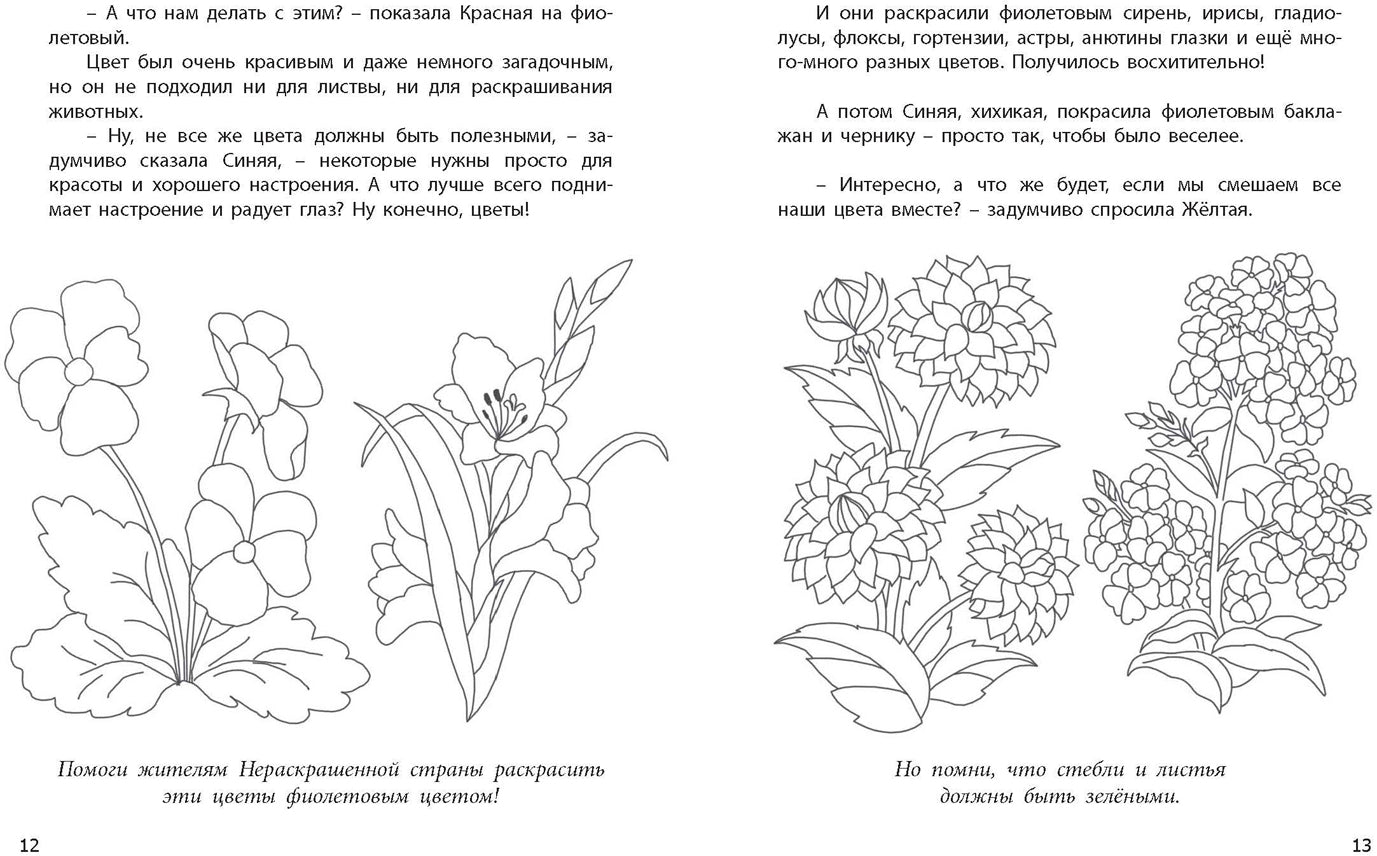 Нераскрашенная страна.: Сказка-раскраска Е.А. Масленникова; Художник Л. Ласица. - (Досуг малыша).