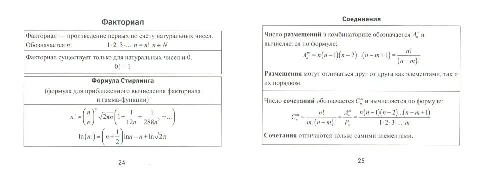 Формулы по алгебре       .