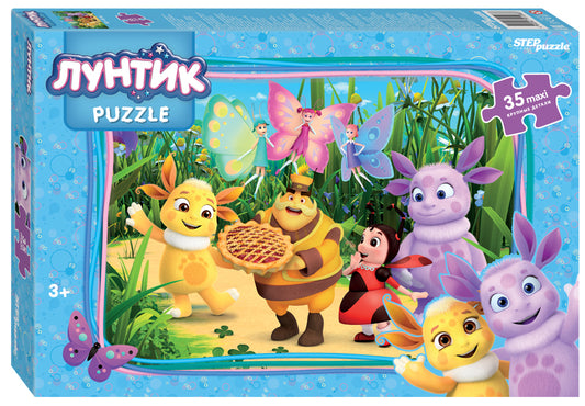 91266 Мозаика "puzzle" 35 MAXI "Лунтик (new 1)" (Мельница)