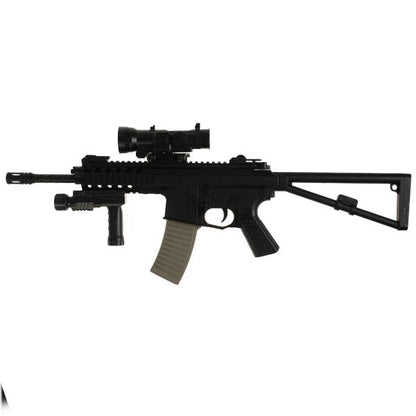 Автомат (п) с фонарем, с пульками 1977A+ в кор. в кор.18шт