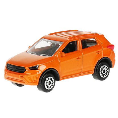 Machine à crossover en métal, taille 7,5 cm, dans un assortiment, cor., dissp. Technopark уп-36шт в кор.2*4уп