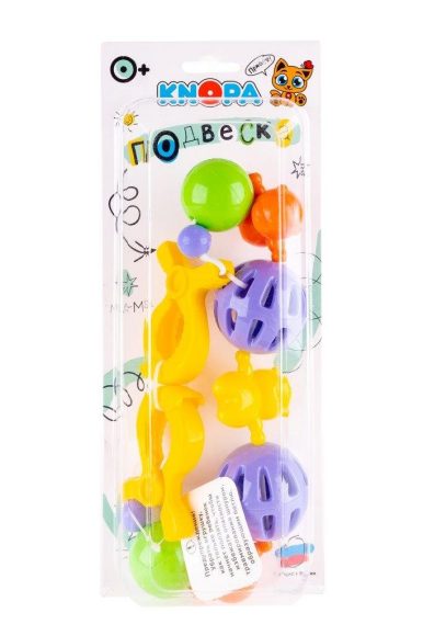 KNOPA. Подвеска "Мишутки" арт.80020 /6 (Пластмастер)