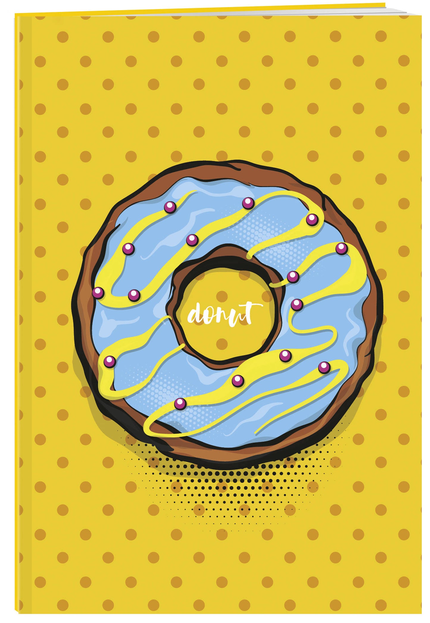Пончик. Тетрадь (А5, 48 л., УФ-лак, накидки)