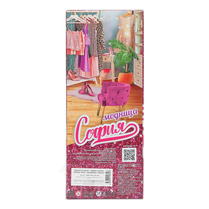 Кукла 29см София, руки и ноги сгиб., акс., кор. КАРАПУЗ в кор.24шт