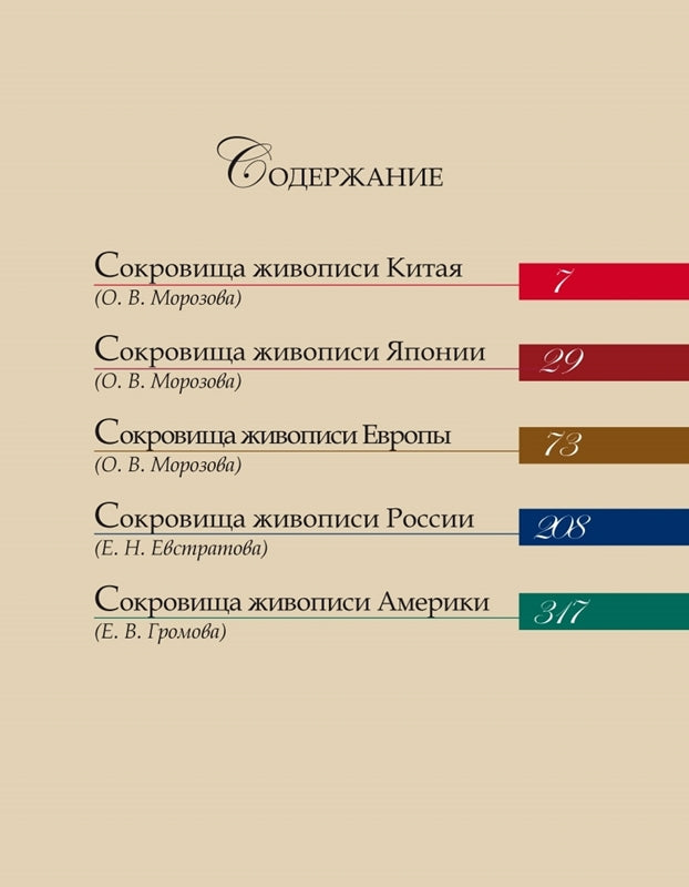 Сокровища мировой живописи