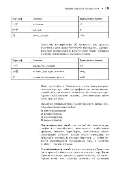 Китайский язык. Особенности письма. Description