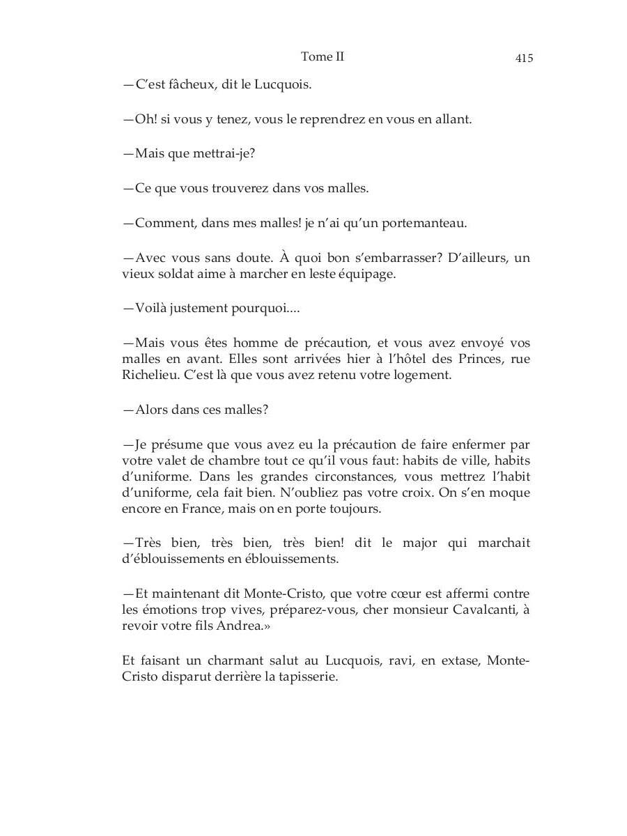 Le Comte de Monte-Cristo = Граф Монте-Кристо. À 4 т. Т. 2.: роман на франц.яз. Dumas A.