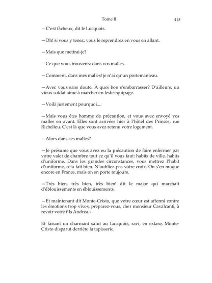 Le Comte de Monte-Cristo = Граф Монте-Кристо. À 4 т. Т. 2.: роман на франц.яз. Dumas A.