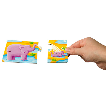 Пазлы макси парные "Чей малыш?" JOUETS POUR BÉBÉ 20 ÉLÉMENTS