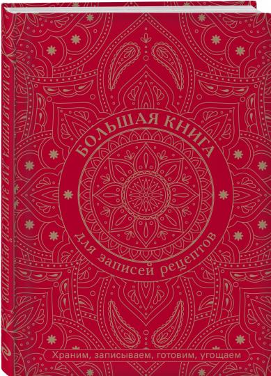 Большая книга для записей рецептов. Храним, записываем, готовим, угощаем