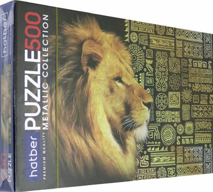 Пазл Premium 500 элементов А2ф 480х330мм фольгирование KING LION