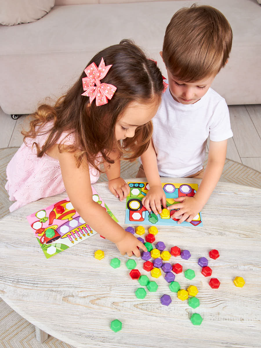 Игра настольная "Цвет в цвет" серия Baby Toys Games
