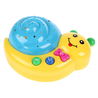 Музыкальный ночник-проектор ТМ Умка "Улитка" на бат. руссифиц. на карт. (русс. уп.) в кор.2*48шт