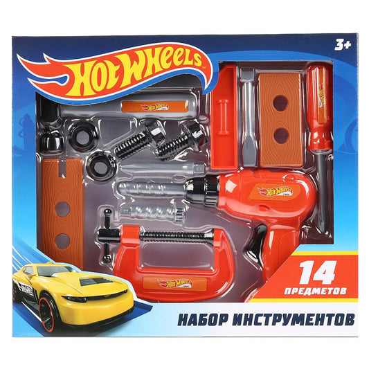 Набор строит. инструментов ХОТ ВИЛС в русс. кор. Играем вместе в кор.2*24шт