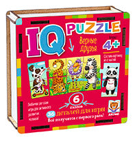 IQ Пазл деревянный.4+ Верные друзья