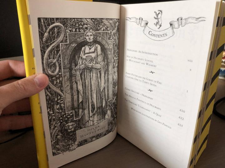 Harry Potter et la Coupe de Feu Poufsouffle (HB)