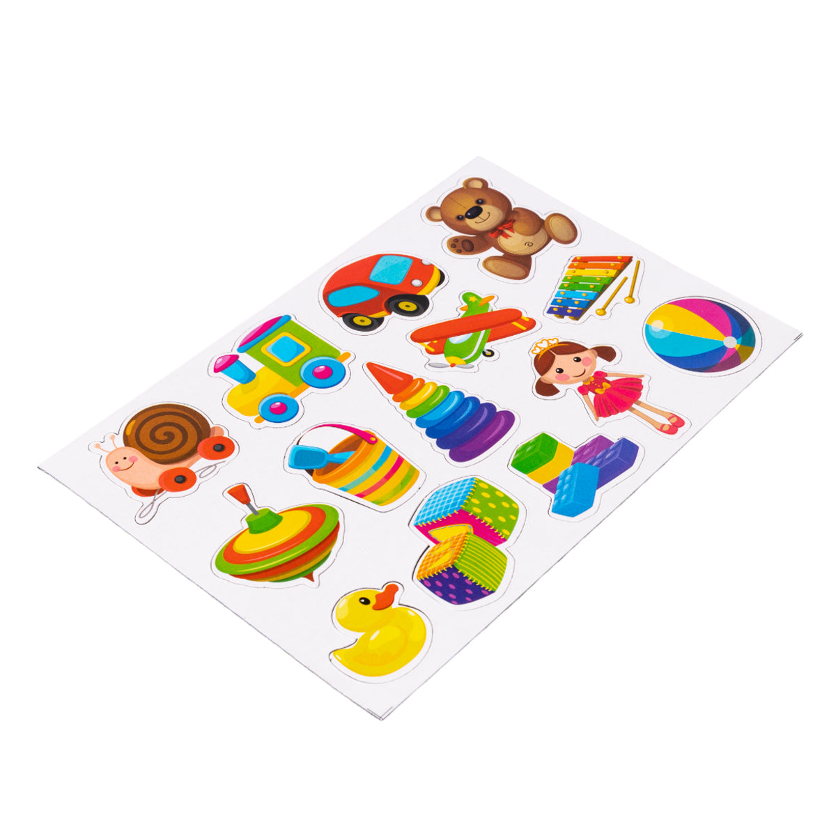 Игра магнитная "Игрушки". Серия Магнитные истории (европодвес, 4х20шт)