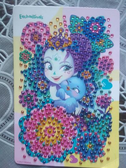Набор для тв-ва Алмазные узоры Enchantimals. Пэттер Павлина и Флэп
