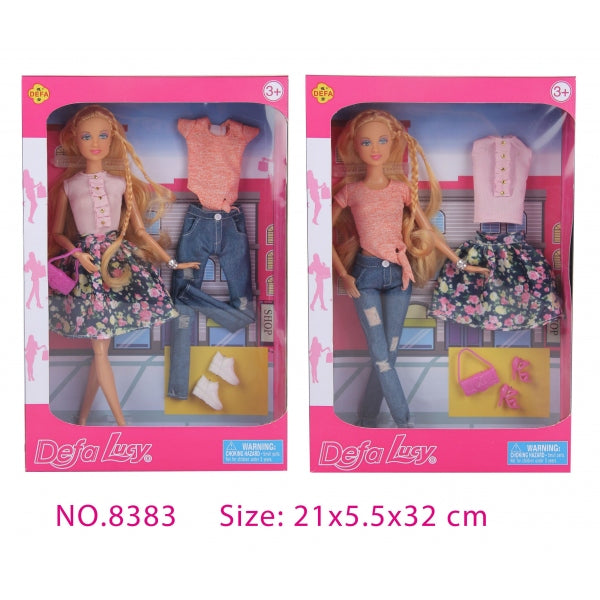 КУКЛА ГНУЩАЯСЯ, С АКСЕСС., В АССОРТ. В КОР. 21*5.5*32СМ в кор 24шт