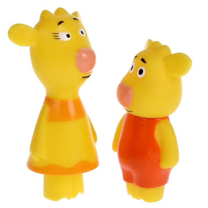 Игрушка для ванны Оранжевая корова Бо и Зо КАПИТОШКА в кор.100шт