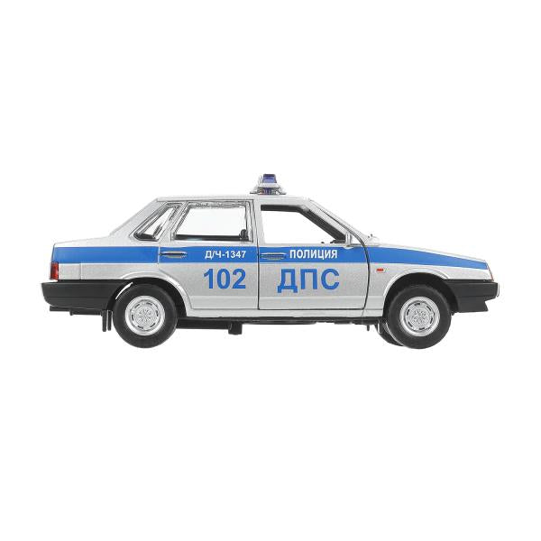 Machine en métal pour voiture LADA, vaz-21099, 13cm, en métal, cor. technologique, parc technologique, cor.2*36