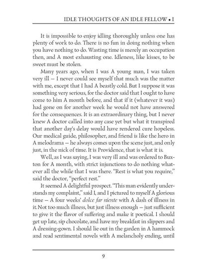 Idle Thoughts of an Idle Fellow 1 = Праздные мысли праздного человека 1: на англ.яз