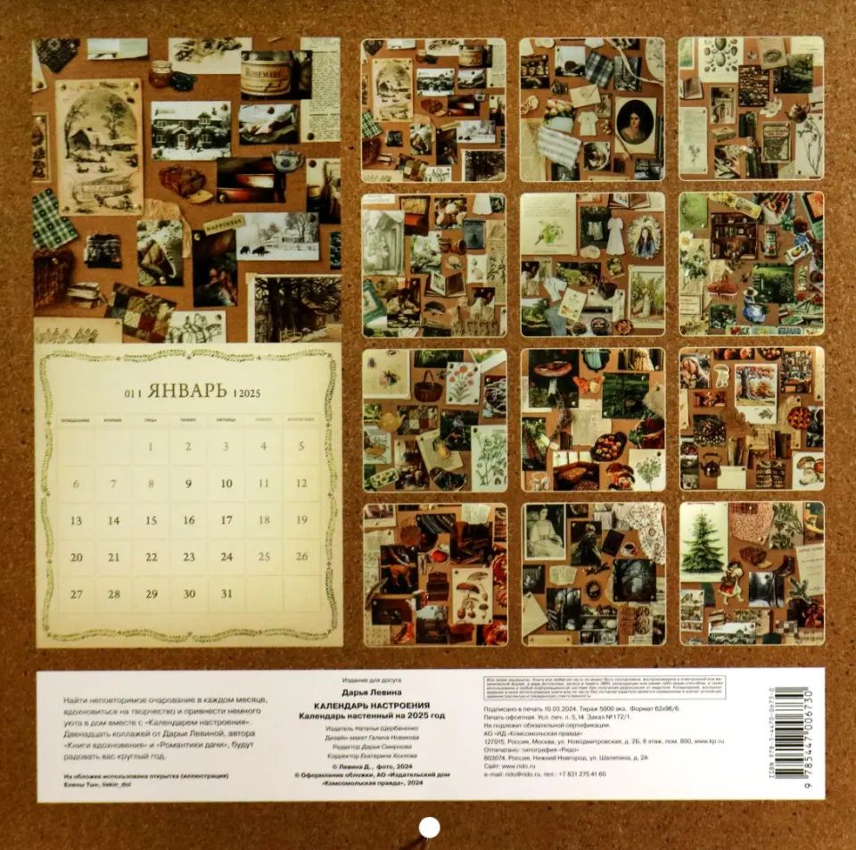 2025г.Calendarь настроения,CNT00002200