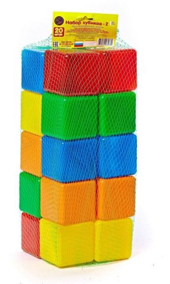 СВСД. Строител.набор кубиков 20 эл. 5013/5254/5